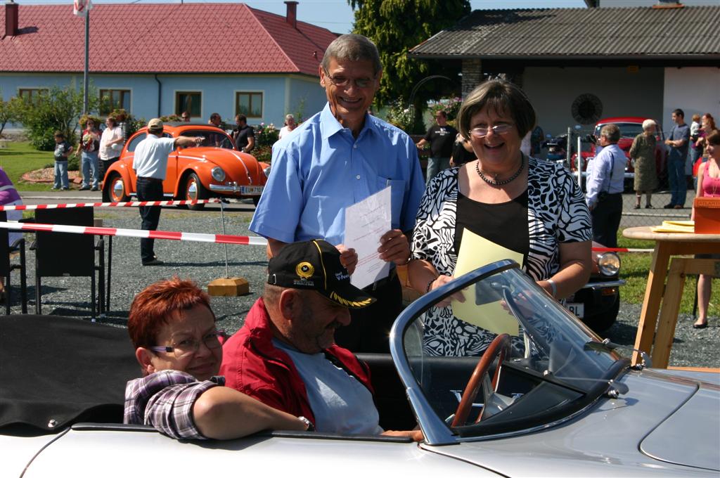 2010-08-08 Oldtimertreffen beim Clubkollegen Kranz